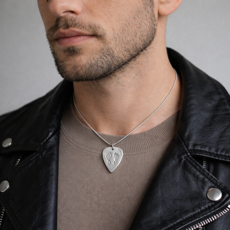 Handprint and Footprint Jewellery for Him