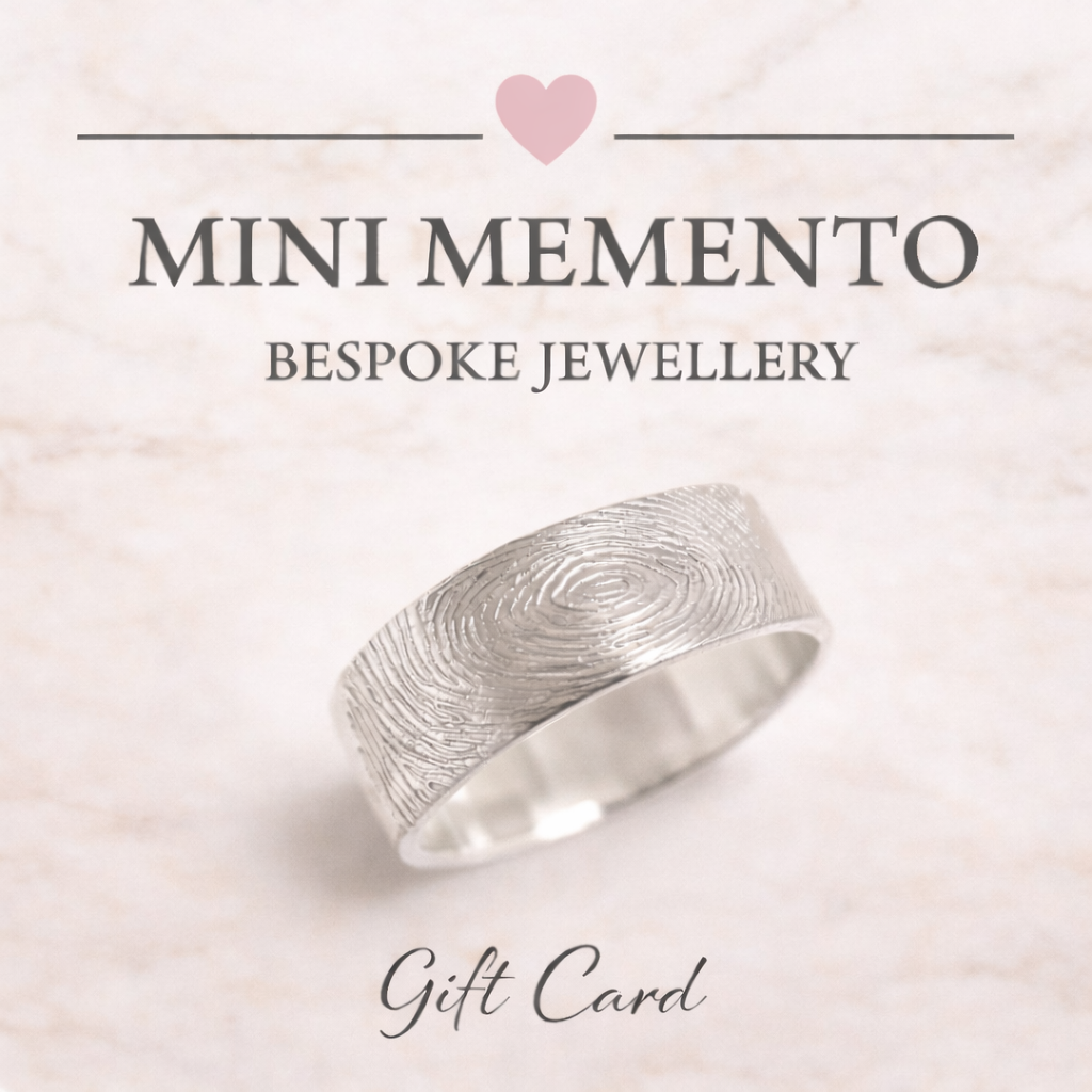 Personalised Fingerprint Leather Bracelet
