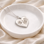 Personalised Baby_Shandsholdingsilverpendant