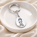 Personalised Engravedsilverpendantinfocus