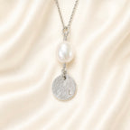 Personalised Fingerprint Pearl Necklace 7