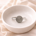 Fingerprint circle ring