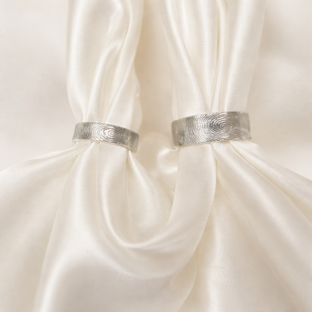 2 fingerprint rings 