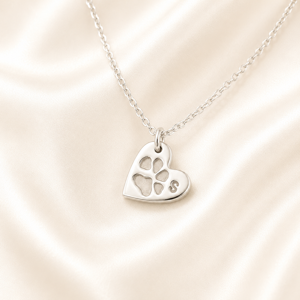 Personalised Small Double Sided Heart Necklace