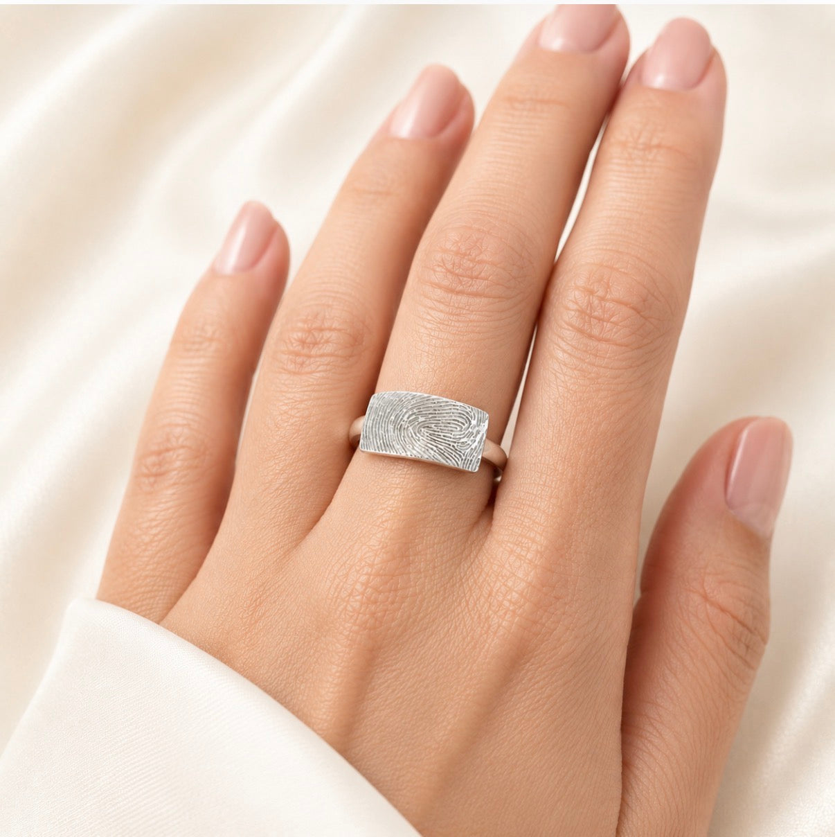 Personalised Personalised Handprint Ring