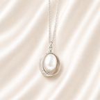 Personalised Ring With Pearl Fingerprint