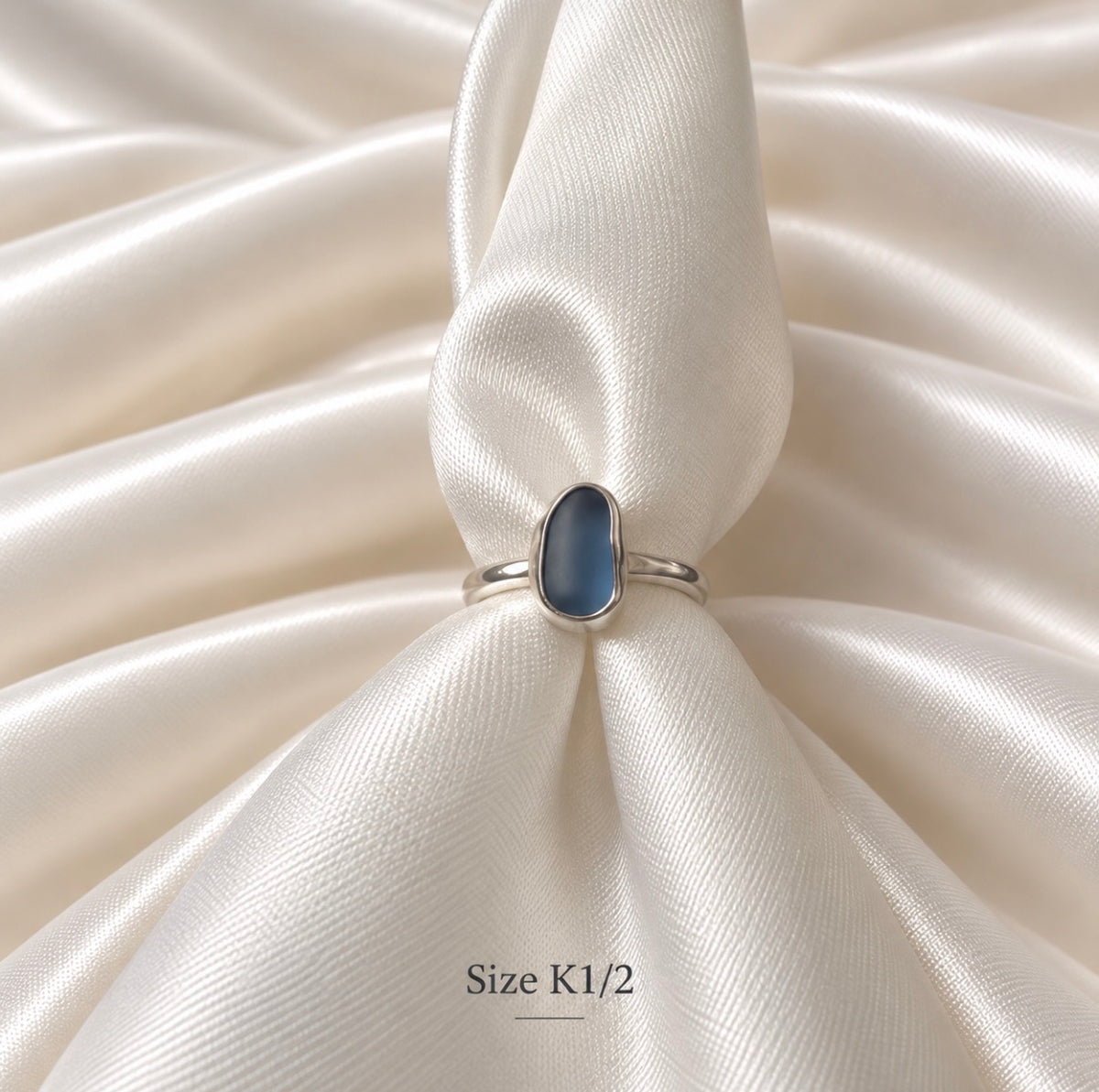 Sea glass ring