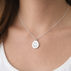 pawprint necklace
