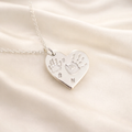 Personalised Engravedmemoriesonasilverpendant