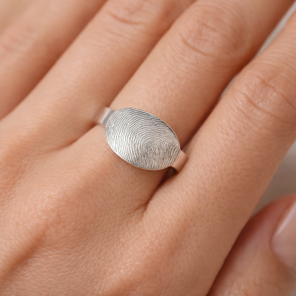 Personalised Fingerprint Ring
