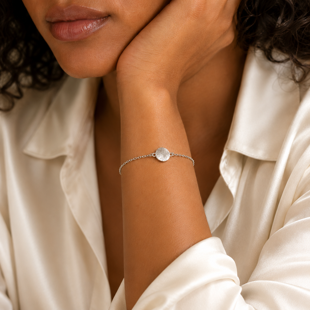 personalised fingerprint bracelet