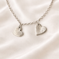fingerprint heart bracelet